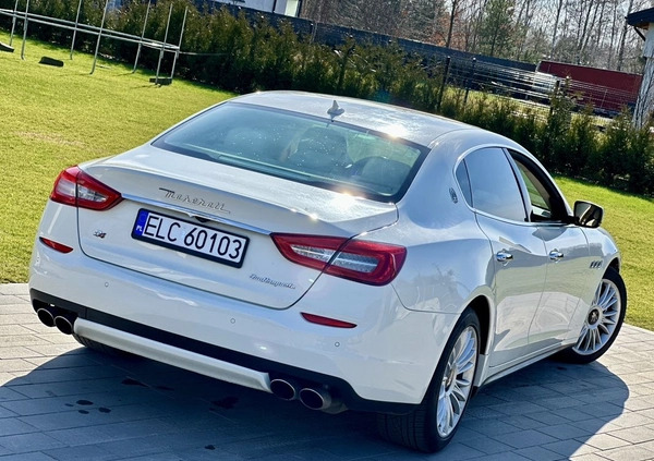 Maserati Quattroporte cena 143000 przebieg: 52000, rok produkcji 2014 z Łowicz małe 254